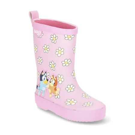 Bluey Toddler Girls Flower Rain Boots | Walmart (US)