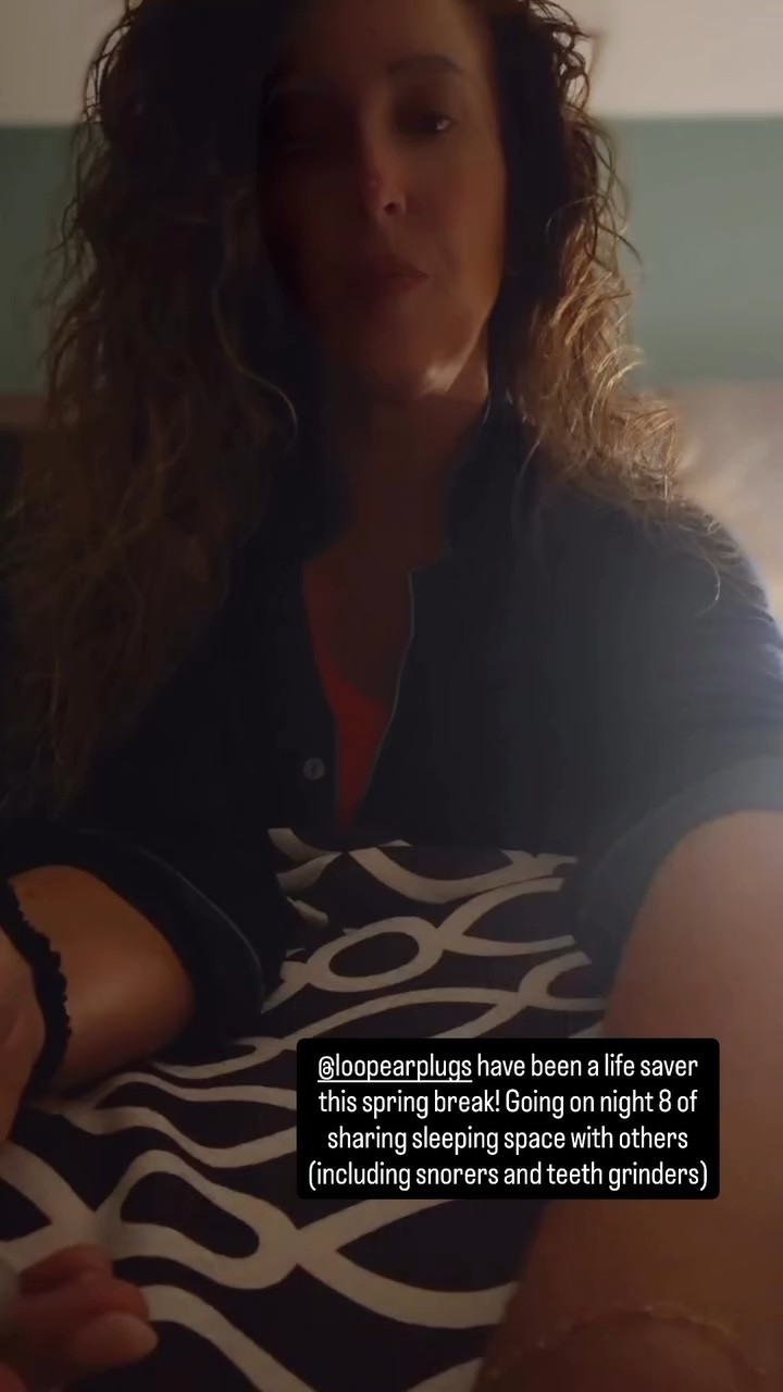 @loopearplugs have been a life saver this spring break! Going on night 8 of sharing sleeping space with others (including snorers and teeth grinders)