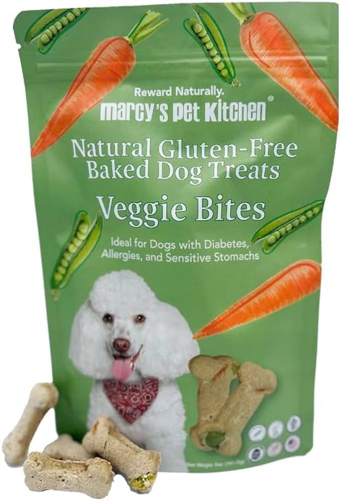 Marcy's Pet Kitchen-Diabetic Dog Treats-Vet Recommend- All Natural-Vegan Homemade Dog Treats, Dia... | Amazon (US)