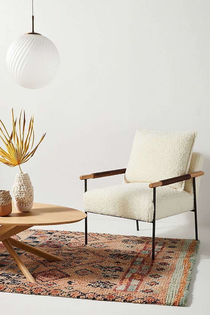 Sherpa Atticus Armchair | Anthropologie (US)