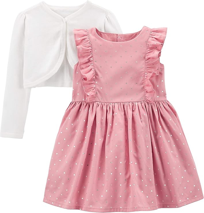Simple Joys by Carter's Special Occasion Dress and Cardigan Set       Send to LogieInstantly adds... | Amazon (US)
