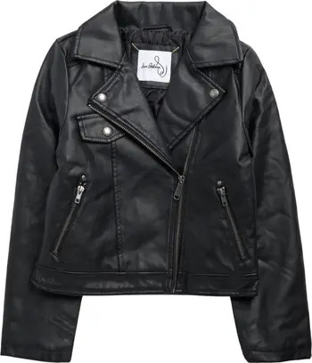 Kids' Faux Leather Moto Jacket | Nordstrom Rack