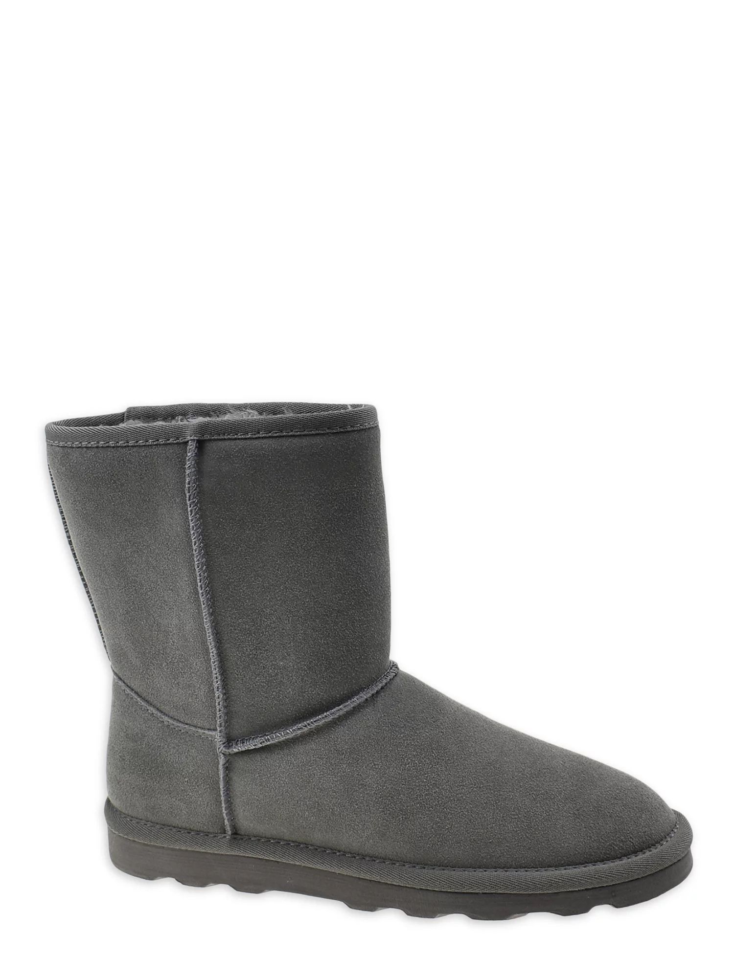 Time and Tru Women's Genuine Suede Boot - Walmart.com | Walmart (US)