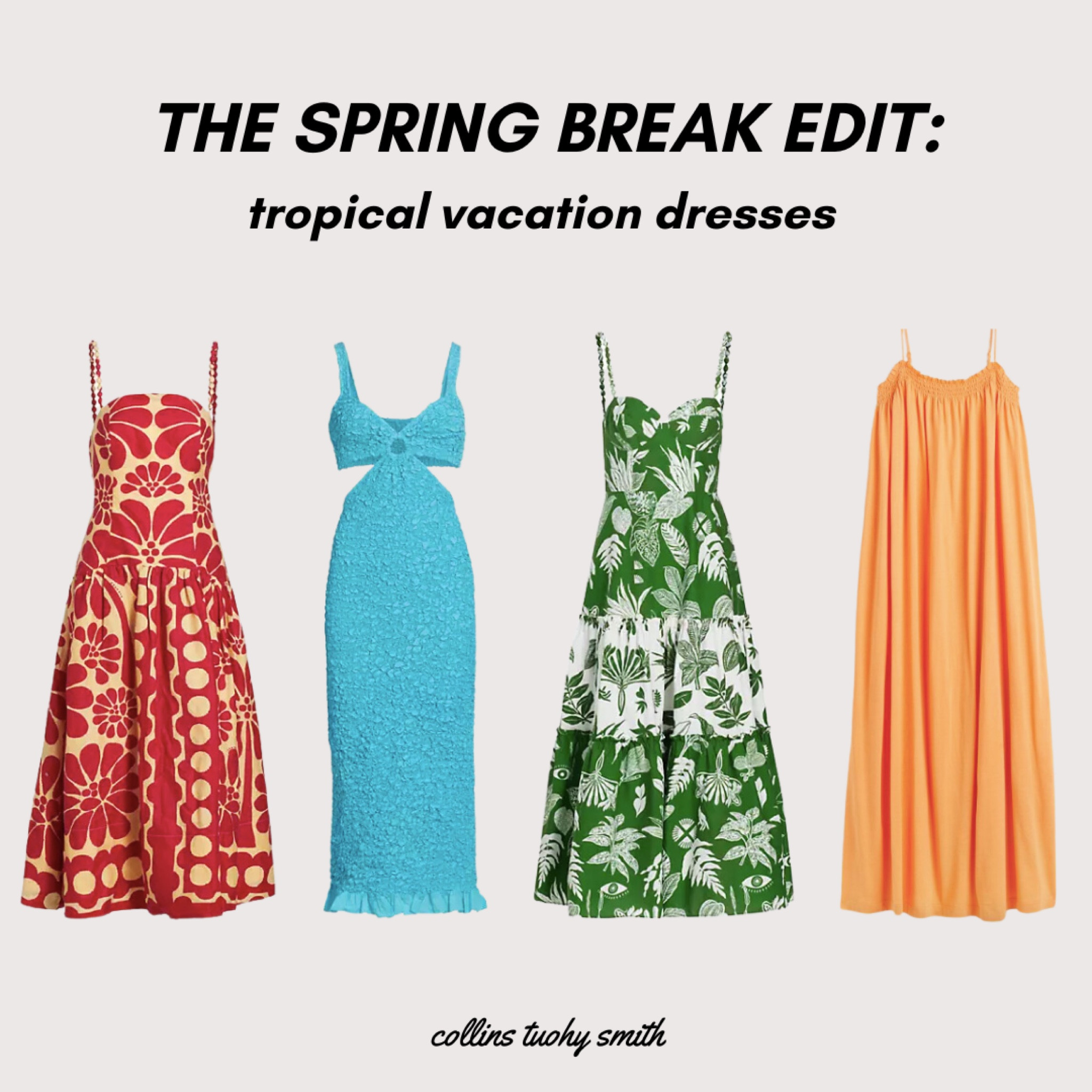 THE SPRING BREAK EDIT: loving all this color!!!! 

#LTKtravel #LTKSeasonal #LTKSpringSale