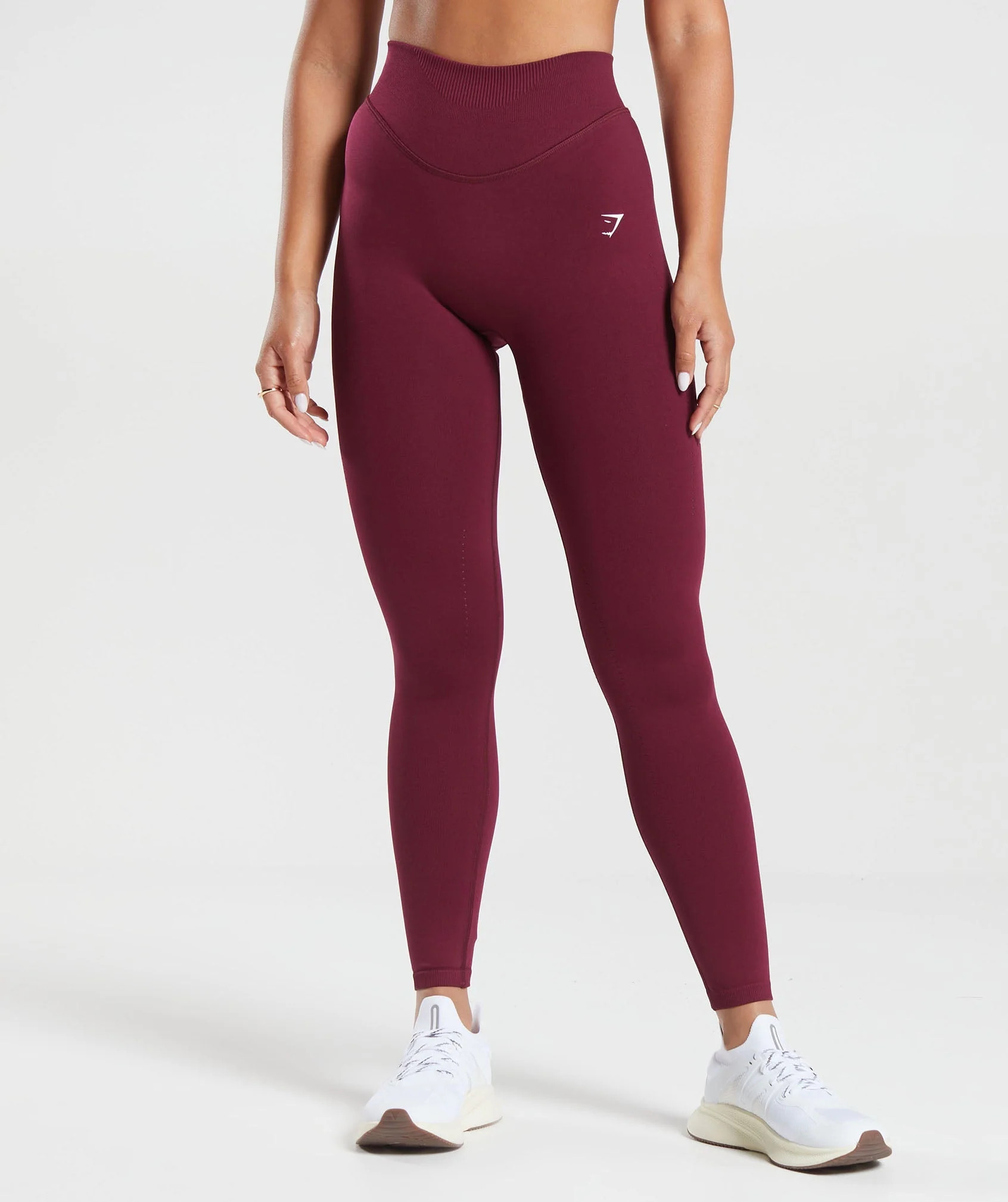 Gymshark Sweat Seamless Leggings - Plum Pink | Gymshark (Global)