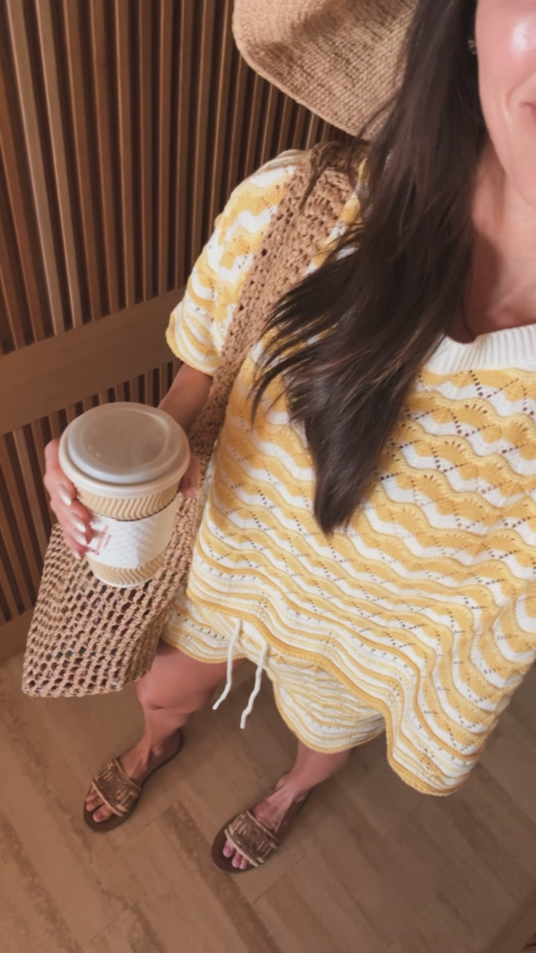 My favorite crochet short set that I wore on spring break as a swimsuit coverup 💛 wearing a small

Vacation
Resort wear 
Outfit 

#LTKootd #LTKSwim