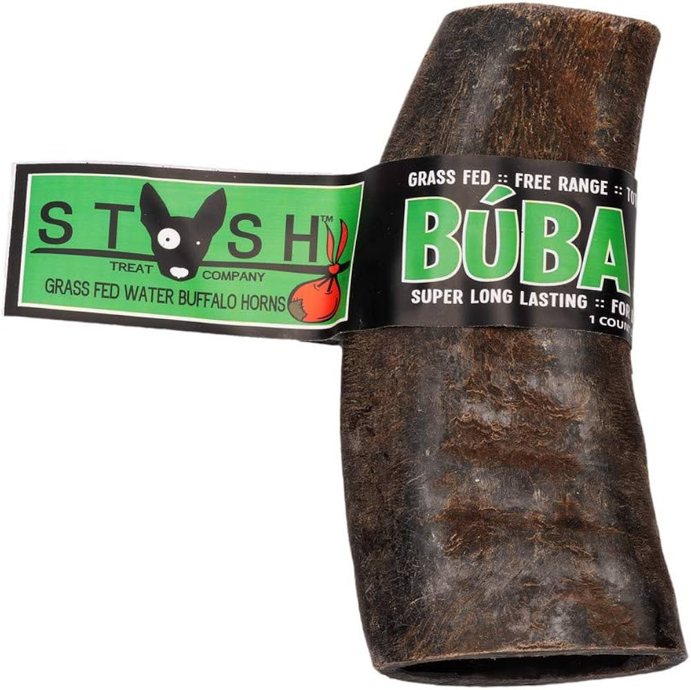 Buba Chew Natural Water Buffalo Horn - Large | Amazon (US)