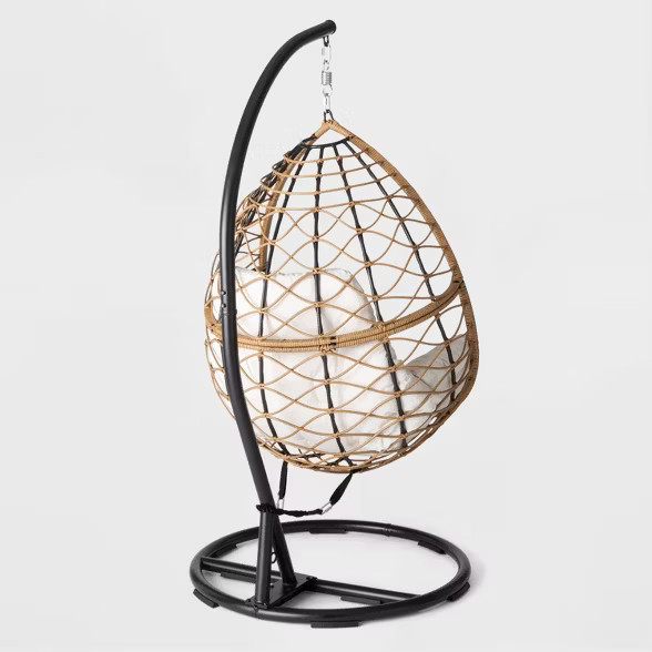 Britanna Patio Hanging Egg Chair - Natural - Opalhouse™ | Target