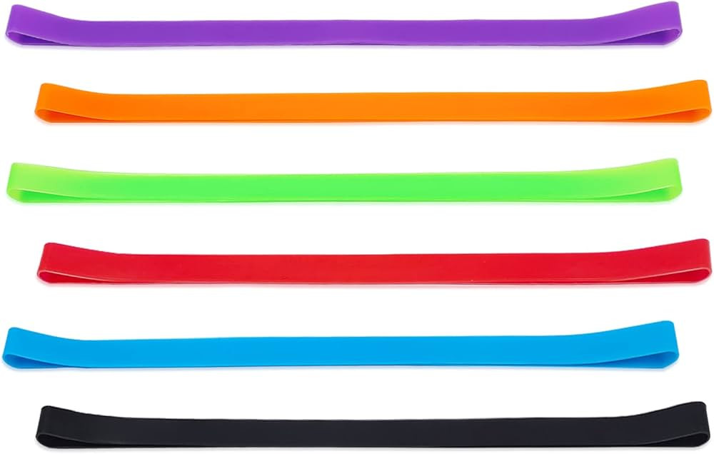 6 Pack Towel Bands for Beach Chair, Windproof Rubber Beach Towel Clips Bands, Stretchable Colorfu... | Amazon (CA)