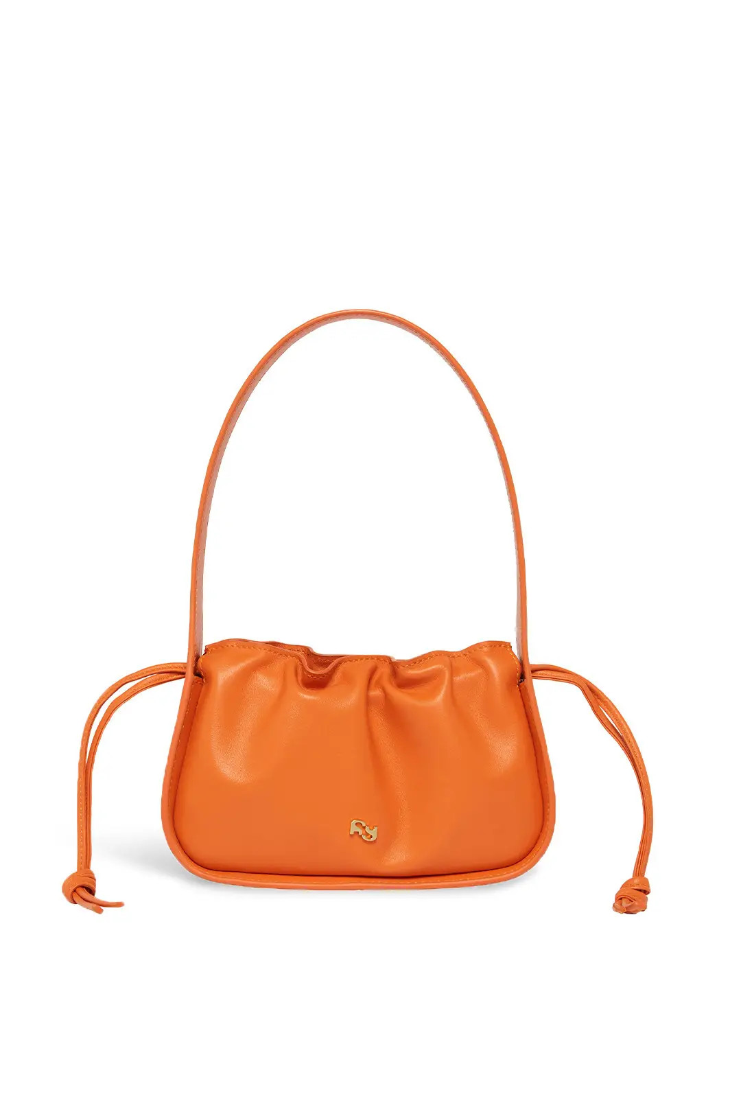 Papaya Mini Scrunch Bag | Rent the Runway