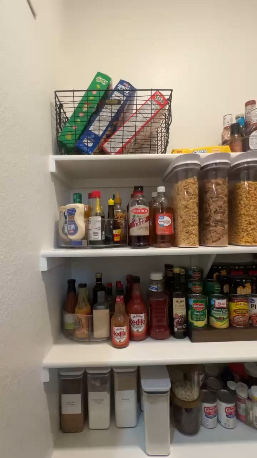 Reorganized our pantry! Love having visibility and accessibility to everything we have! 

#LTKHome #LTKfoodie #LTKmomlife