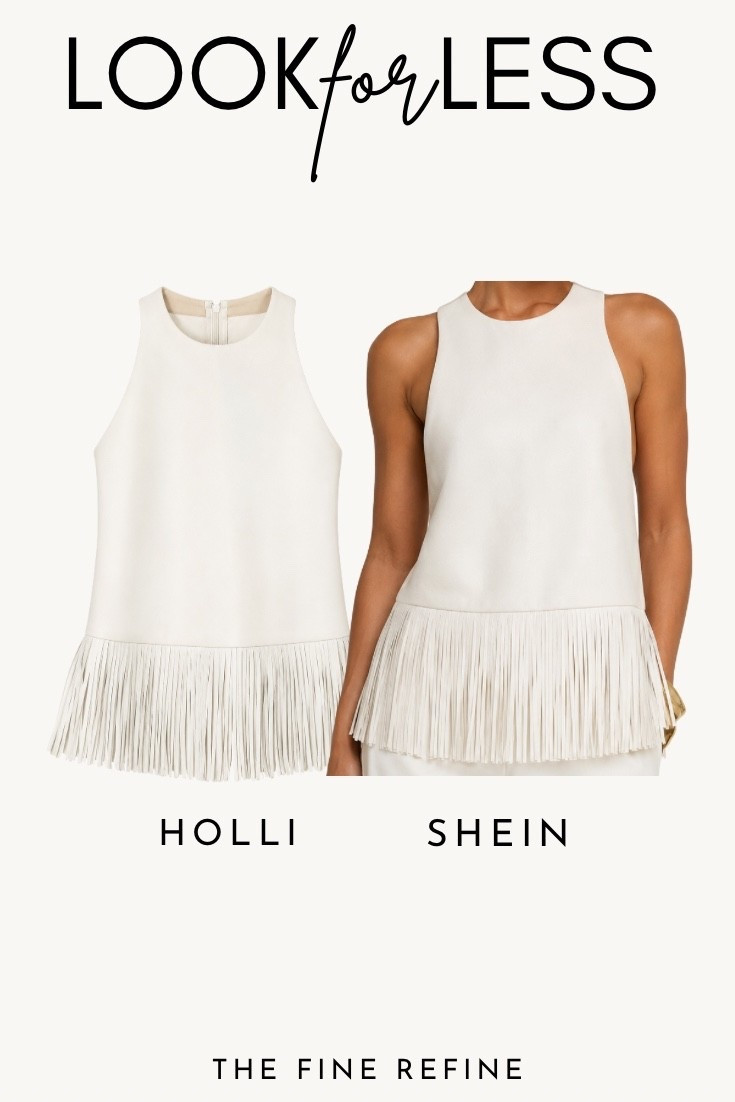 Designer-inspired fringe tops for less.

Saving this one because the resemblance is too good.

More look for less finds are shared inside my channel.

#LTKTravel #LTKSwim #LTKWedding