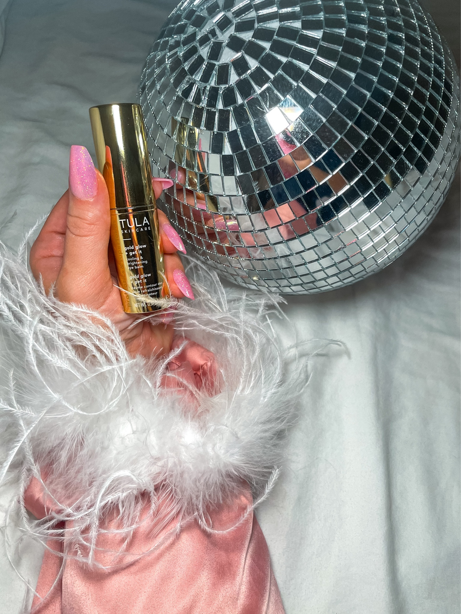 Make it to midnight with the this fabulous under eye goodness! I use it multiple times a day & it feels so refreshing! 🤍✨🪩

#Tula #Gold #GlowAndGetIt #UnderEye #MeetMeAtMidnight #NewYears #HappyNewYears #NYE #Glow #Beauty #BeautyTrends 

#LTKfindsunder50 #LTKsalealert #LTKbeauty