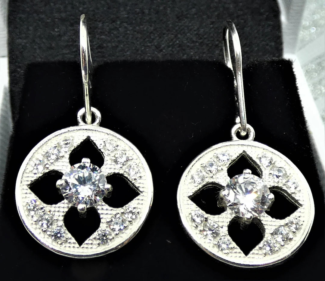 Princess Kate Middleton Replica Silver Earrings - Etsy | Etsy (US)