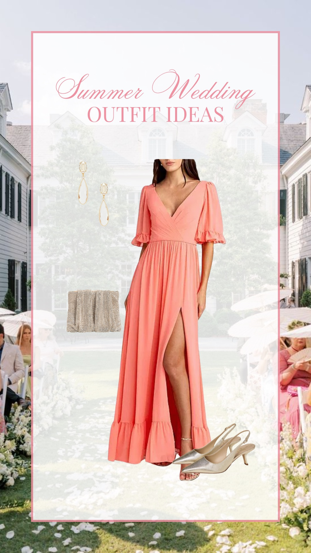 Summer black tie wedding guest look!

Mother of the bride // MOB