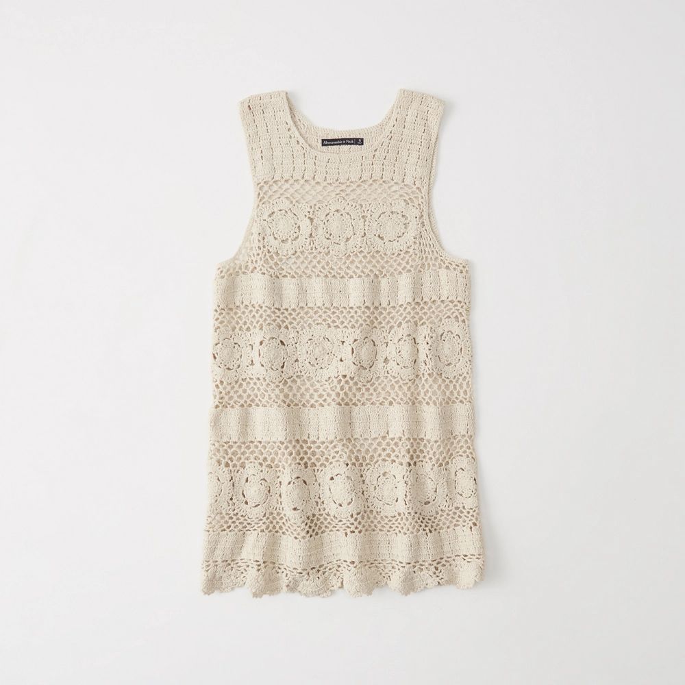 Crochet Cover-Up | Abercrombie & Fitch US & UK