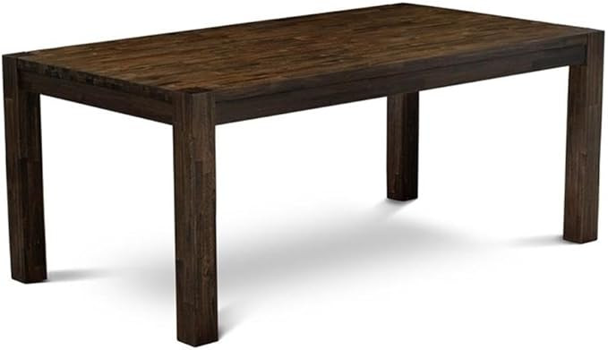 East West Furniture LM7-07-T Lismore Modern Dining Table - Rectangle Rustic Farmhouse Table, 40x7... | Amazon (US)