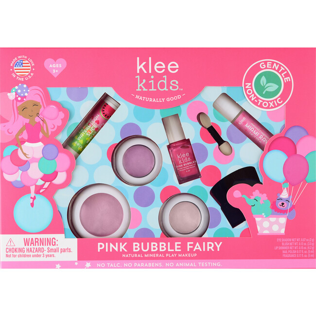 Pink Bubble Fairy Deluxe Play Makeup Kit | Maisonette