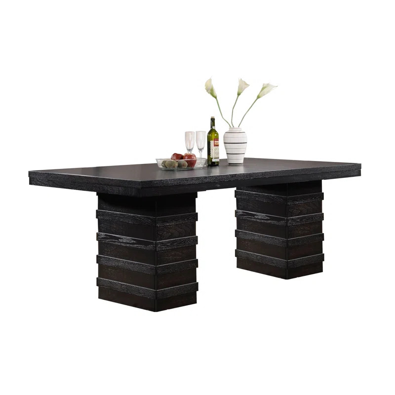 Manriquez Solid Wood Dining Table | Wayfair North America
