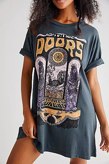 The Doors Tee Shirt Dress | Free People (Global - UK&FR Excluded)