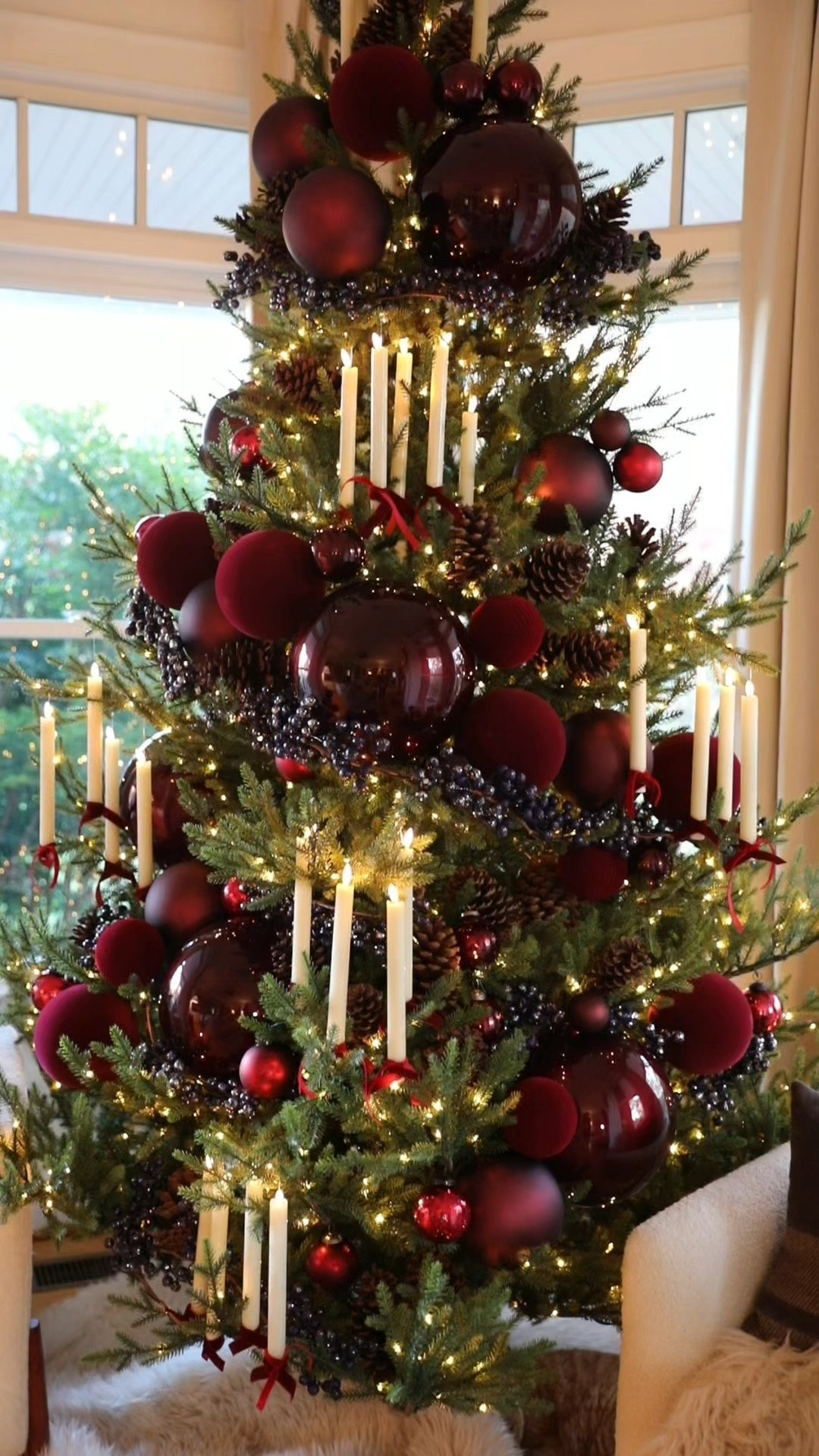 Shop my 2023 tree! I tried to source what I could. 
Blueberry garland is from Hobby Lobby LAST YEAR and I can’t find it anywhere now!!! 

#LTKHoliday #LTKSeasonal #LTKVideo