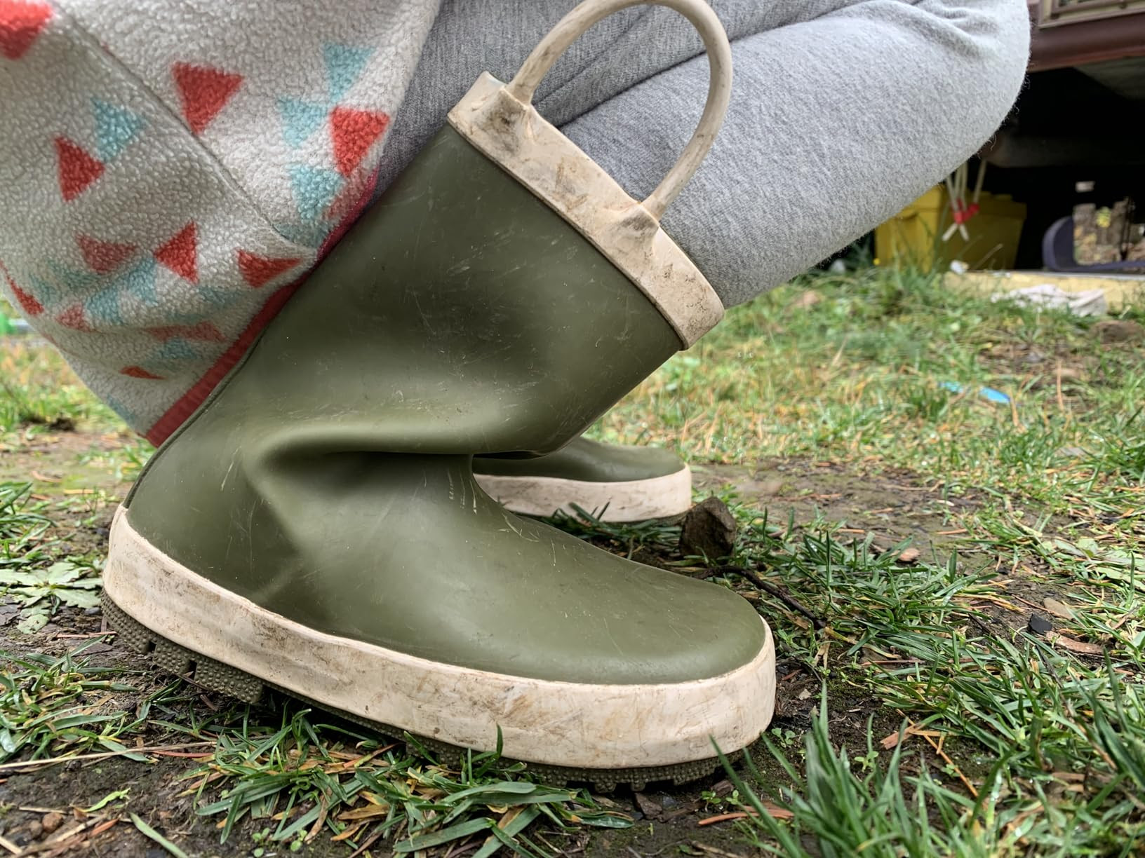 Amazon Essentials x Sofia Grainge Unisex Toddlers' Waterproof Rubber Rain Boots | Amazon (US)