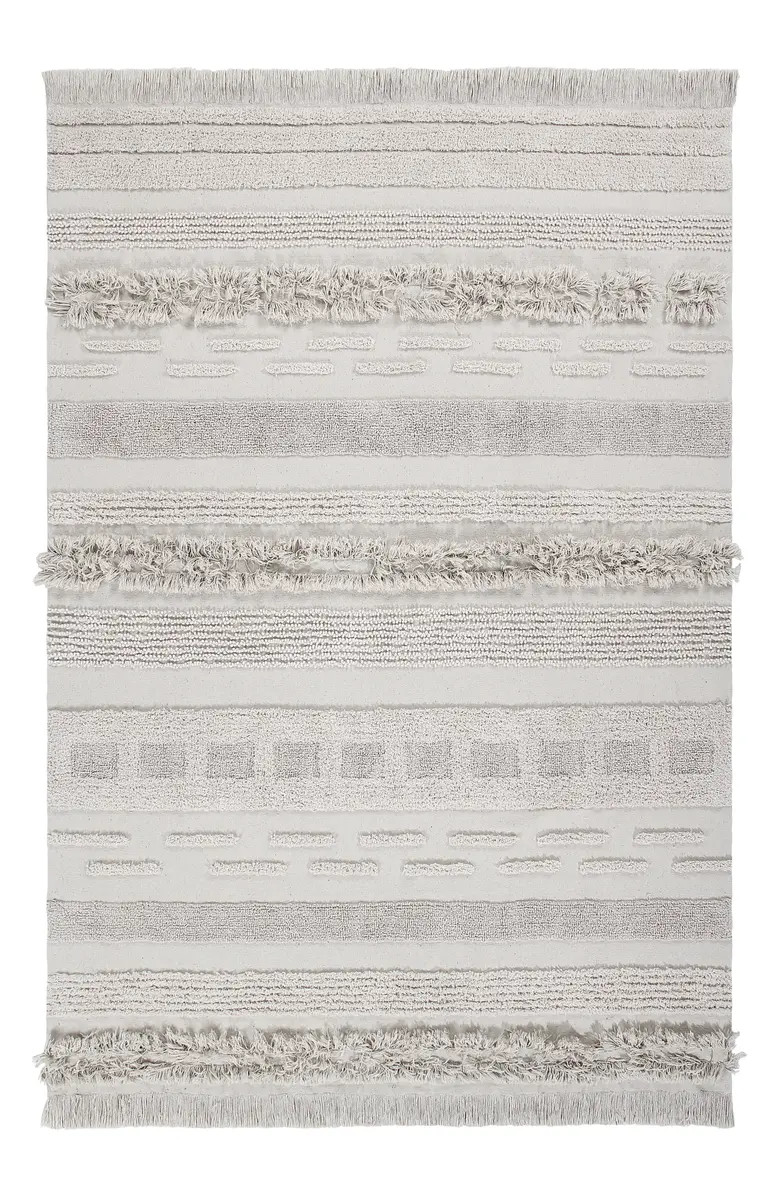 Air Washable Recycled Cotton Blend Rug | Nordstrom
