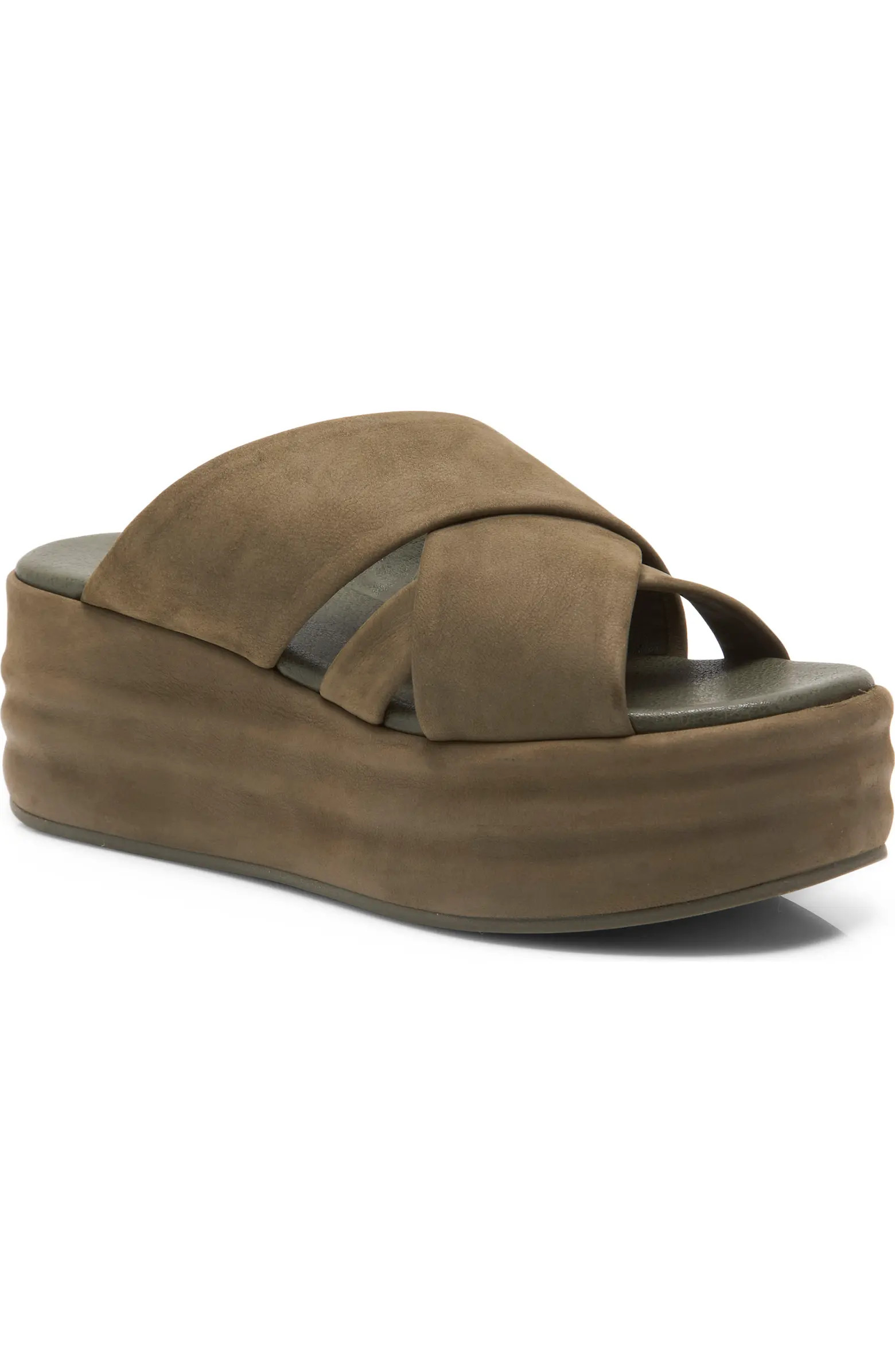Wanderbay Platform Wedge Slide Sandal (Women) | Nordstrom