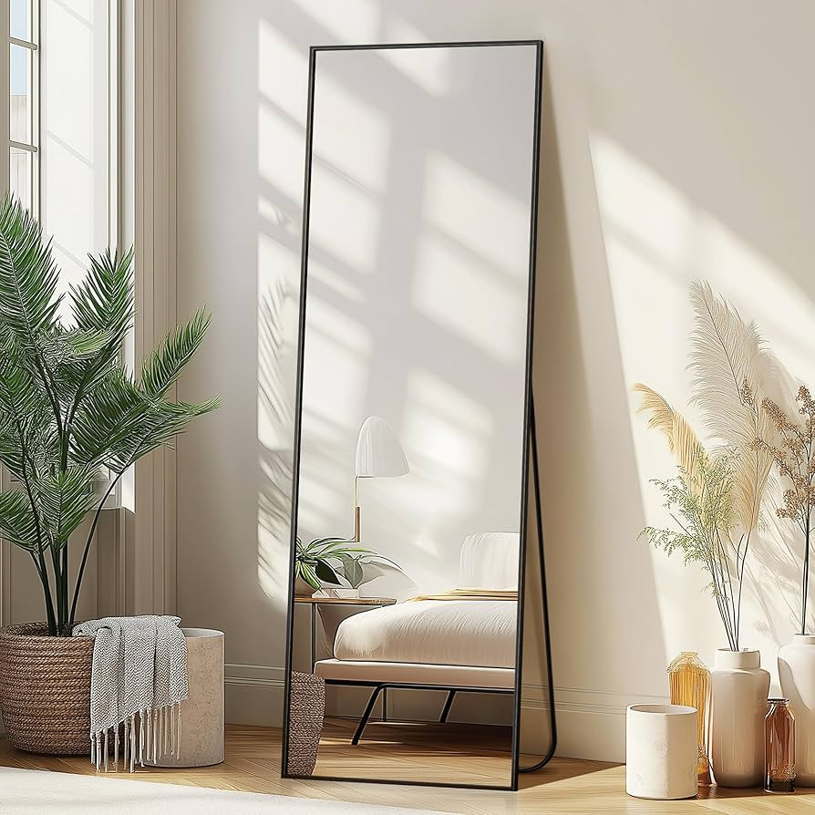 Delma Wall Full Length Mirror,Standing Mirror Full Body,Large Floor for Wall Door Bedroom Bathroo... | Amazon (US)