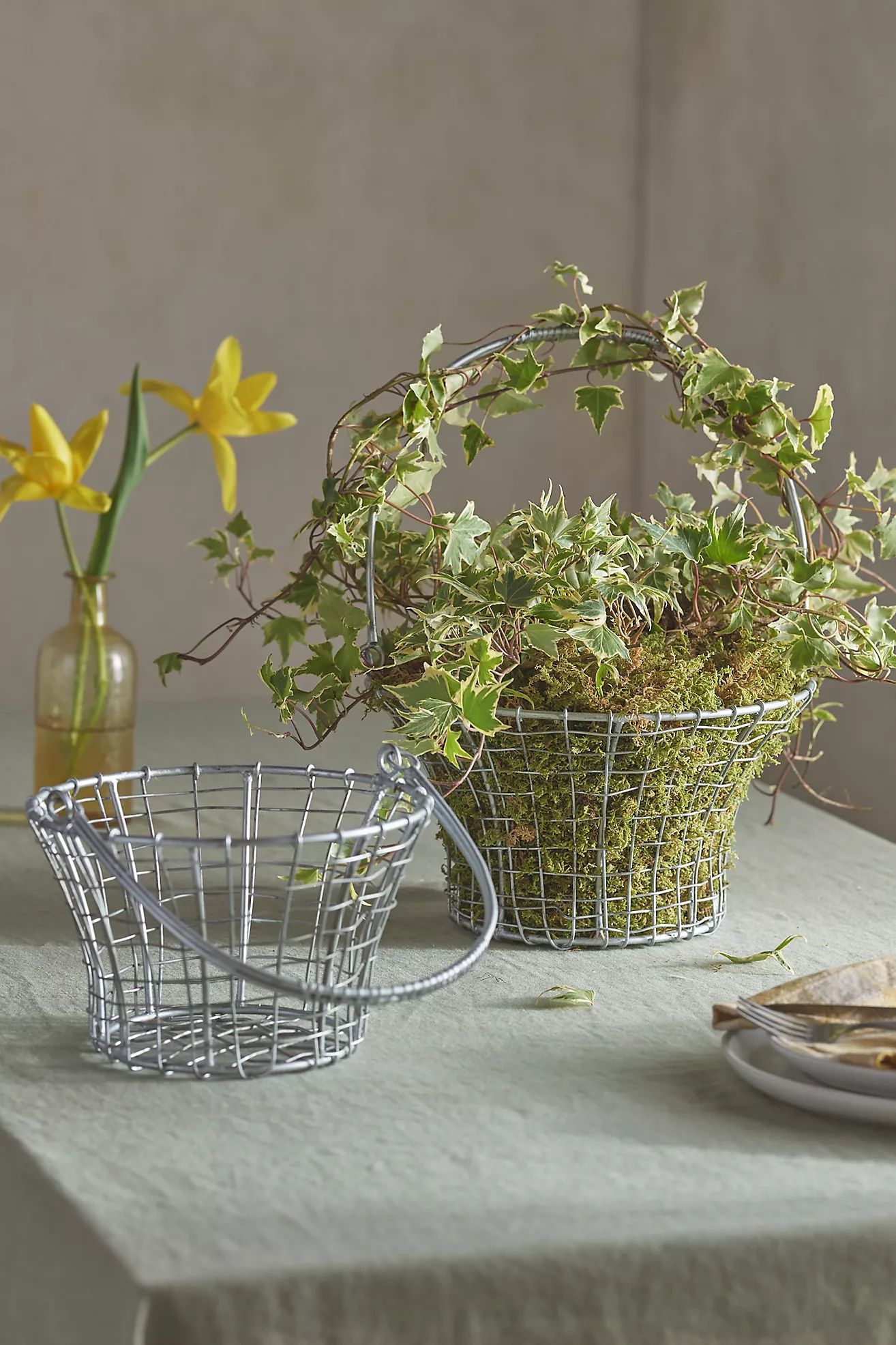 Fluted Wire Basket | Terrain