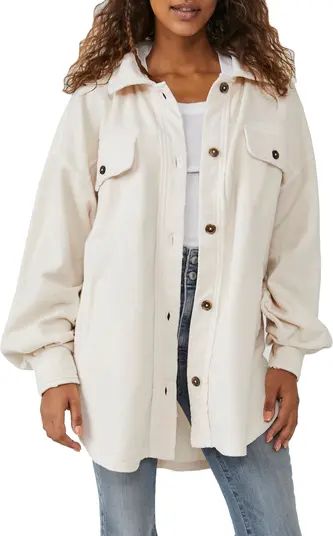 We the Free Ruby Fleece Shirt Jacket | Nordstrom