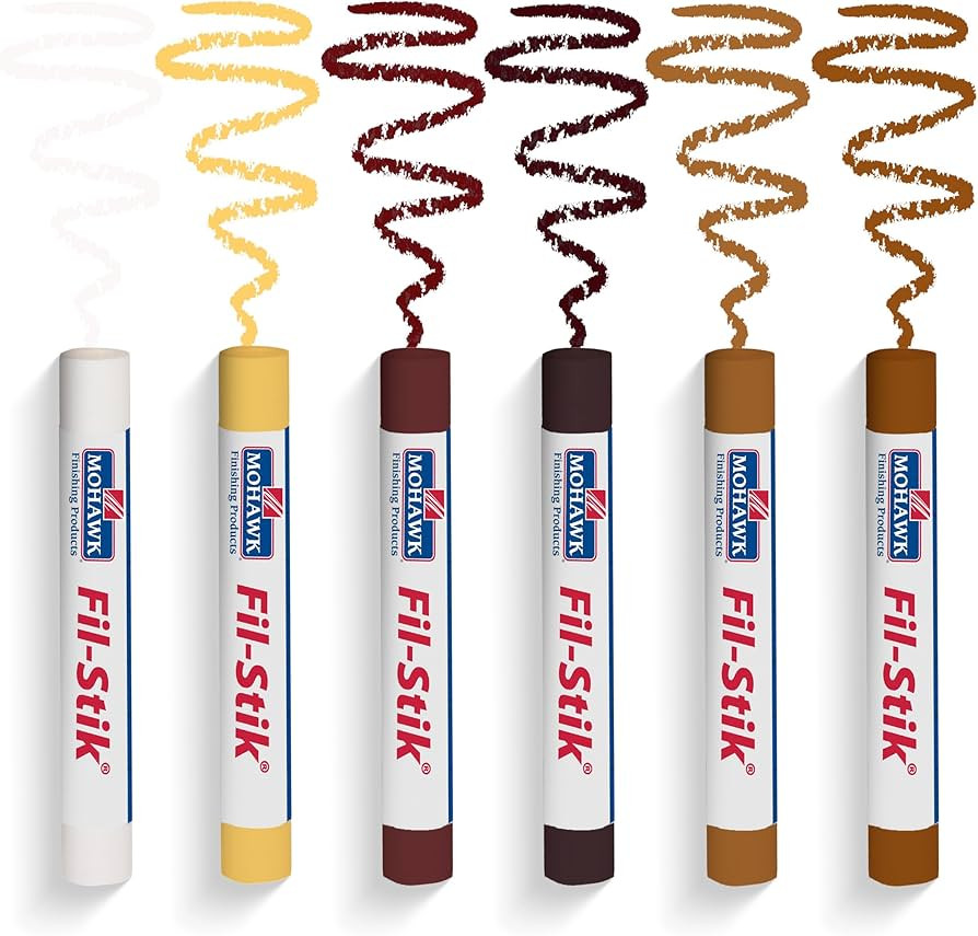 Mohawk Finishing Products Fill Stick (Fil-Stik©) Putty Stick 12 Pk Assortment for Wood Furniture... | Amazon (US)