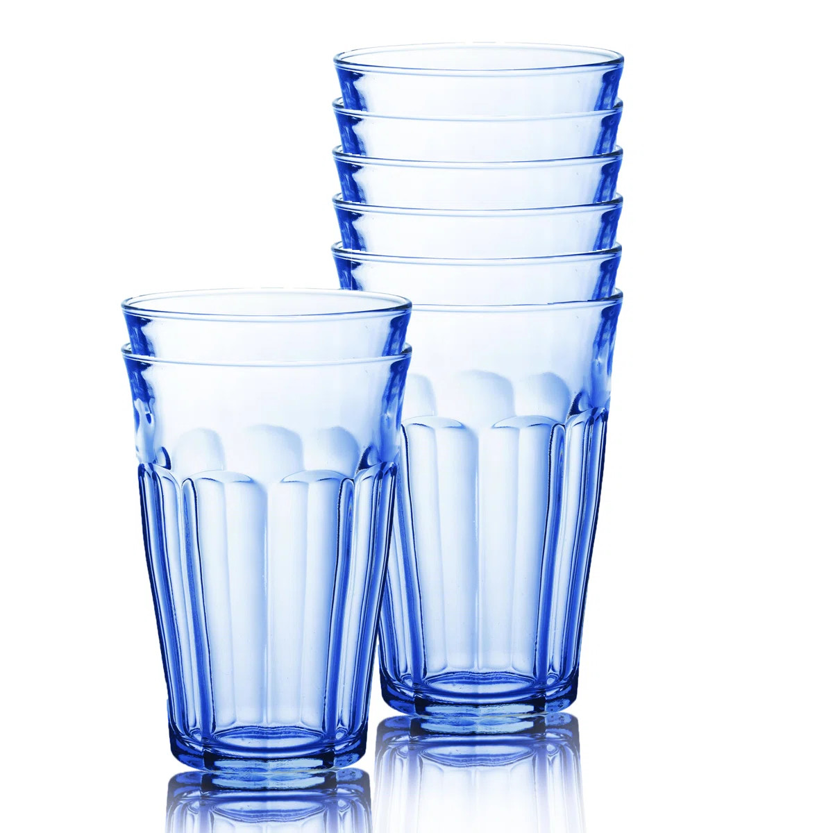 Duralex Picardie Marine Tumblers (Set of 8) | Wayfair North America