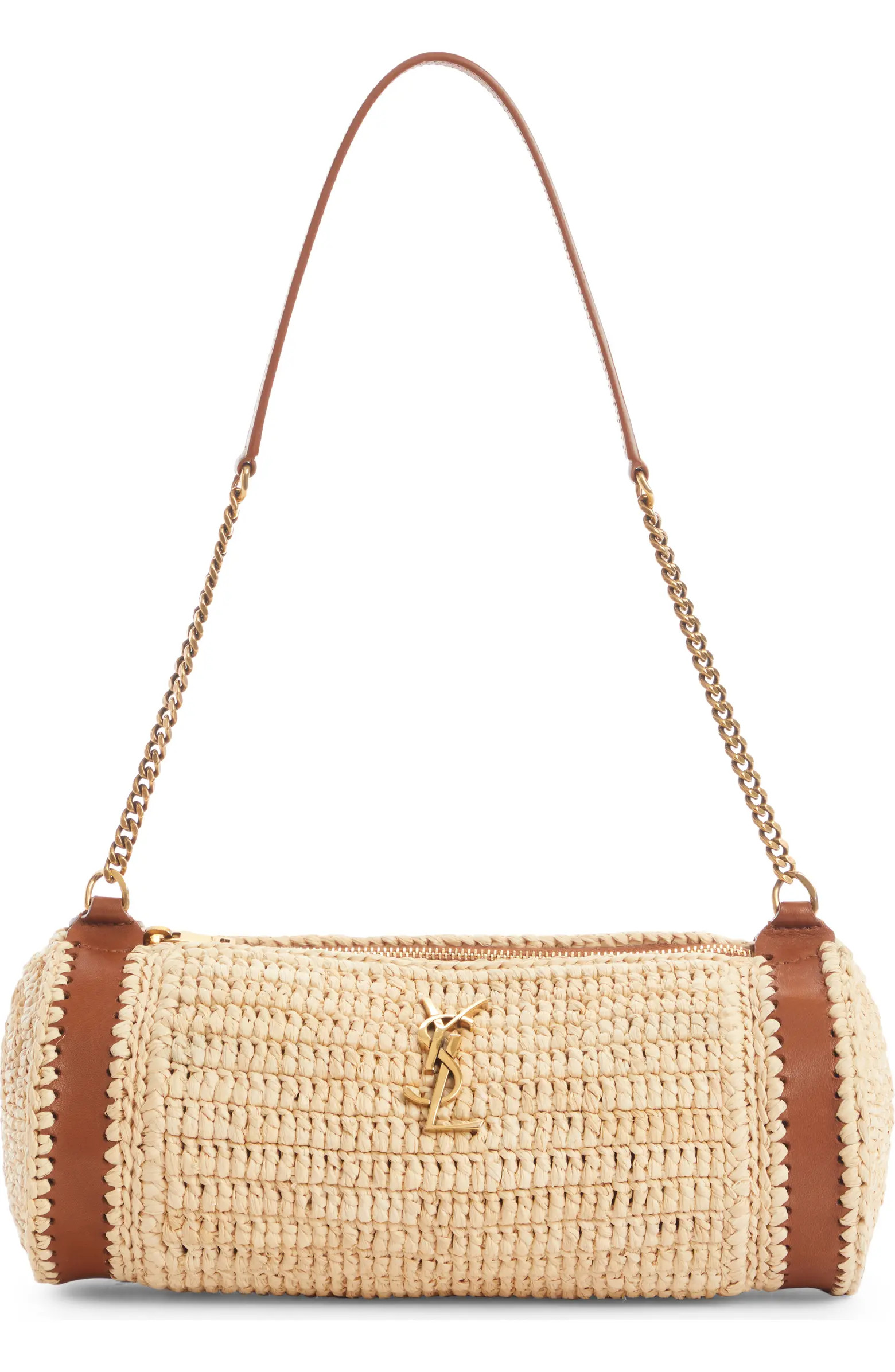 Small Sade Raffia Tube Bag | Nordstrom