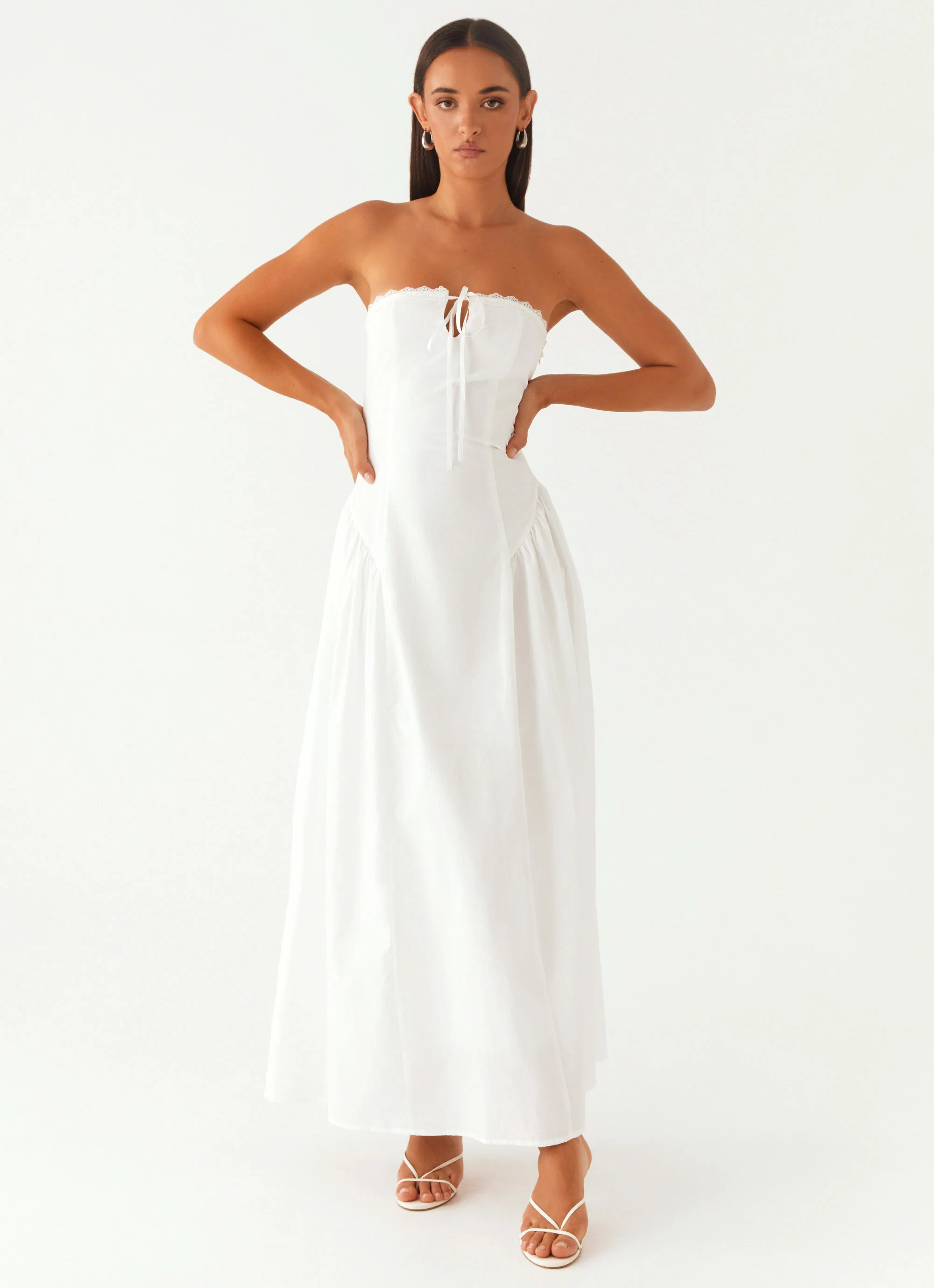 Burleigh Maxi Dress - Ivory | Peppermayo (Global)