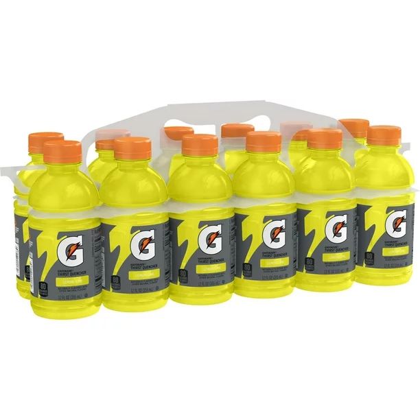 (12 Bottles) Gatorade Thirst Quencher Sports Drink, Lemon Lime, 12 fl oz | Walmart (US)