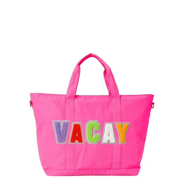 No Boundaries Nylon Beach Tote Bag - Walmart.com | Walmart (US)