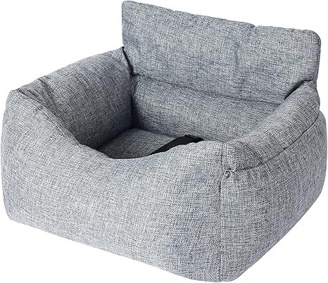 NIBESSER Dog Car Seat, Dog Booster Seat, 2-in-1 Car Seat Bed for Dogs with Storage Pocket Waterpr... | Amazon (US)