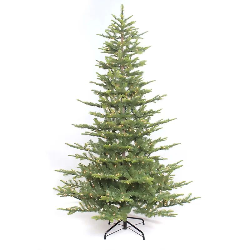 Pre-lit Aspen Green Fir Artificial Christmas Tree | Wayfair North America