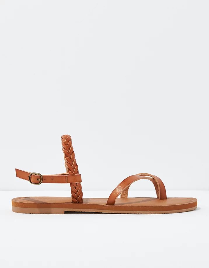 AE Braided Toe Ring Sandal | American Eagle Outfitters (US & CA)