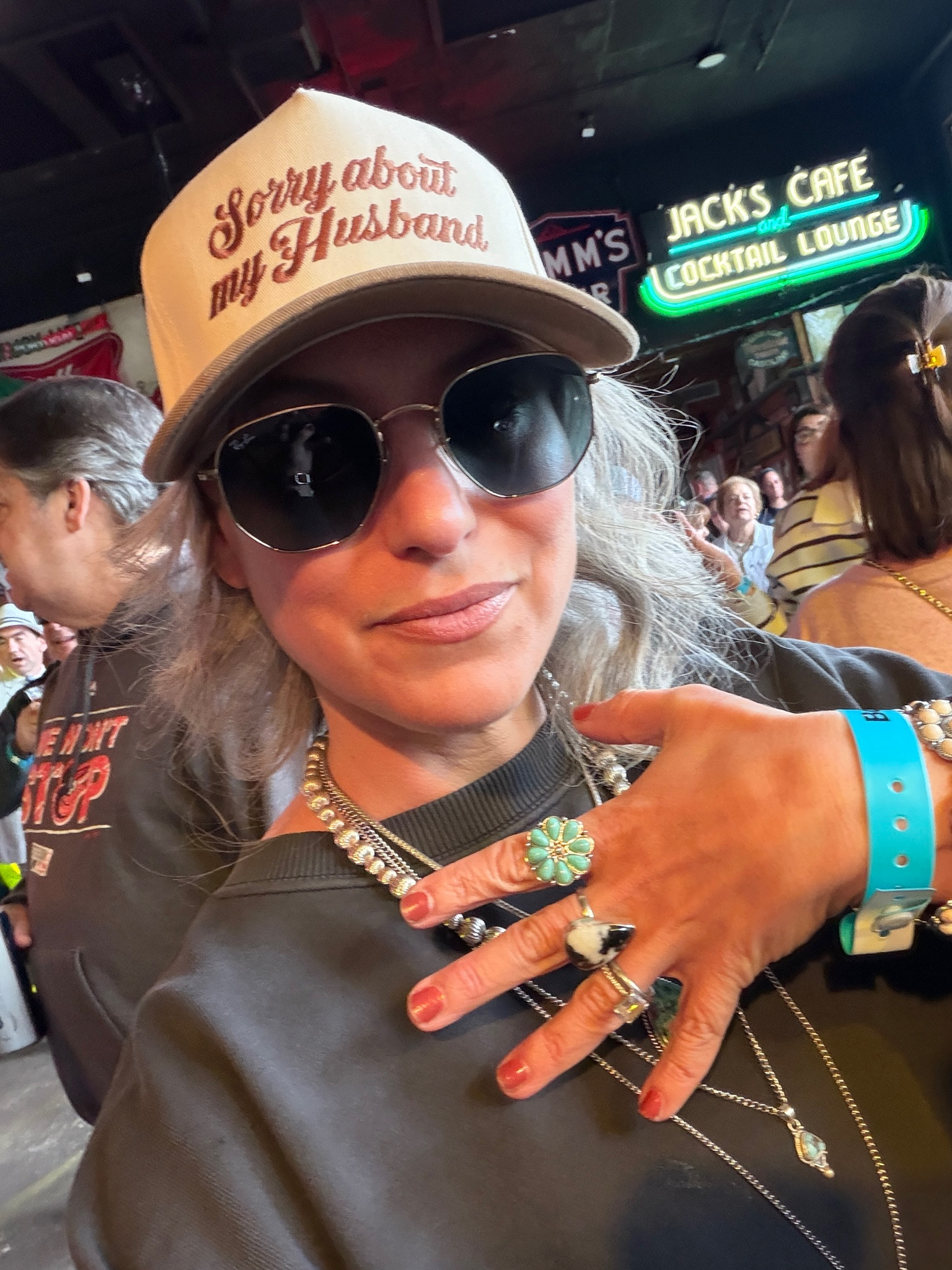 I do love my husband…but this hat slayed. Looking for a good summer hat and a good laugh. This is the one. I’ve also recently gotten into TJ Native American and silver jewelry. I always thought I was a gold girlie but apparently not. Some is real some is costume but it’s all fabulous. Happy summer! 

#LTKSeasonal #LTKdayinmylife #LTKootd