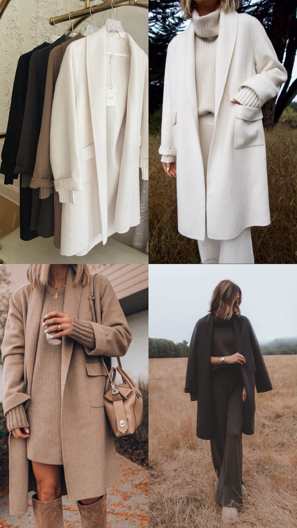 Best seller this week! The icon coat is 4 colors I'm wearing size smalll