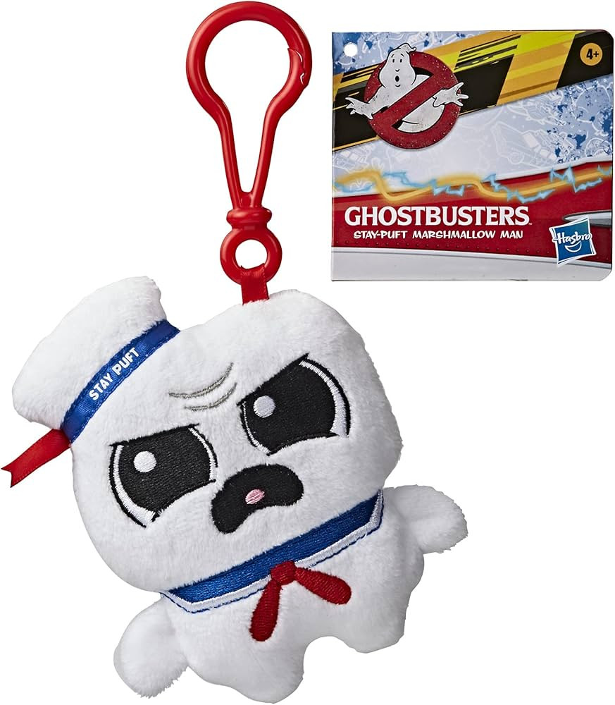 Hasbro Ghostbusters Paranormal Plushies Stay Puft Marshmallow Man Stuffed Ghost Cuddly Soft Toy f... | Amazon (US)