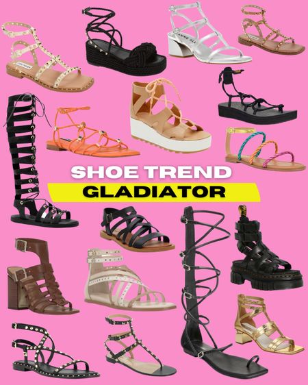 Get some gladiators! The strappy sandal is so stylish and badass. 

#LTKshoecrush #LTKstyletip #LTKsalealert