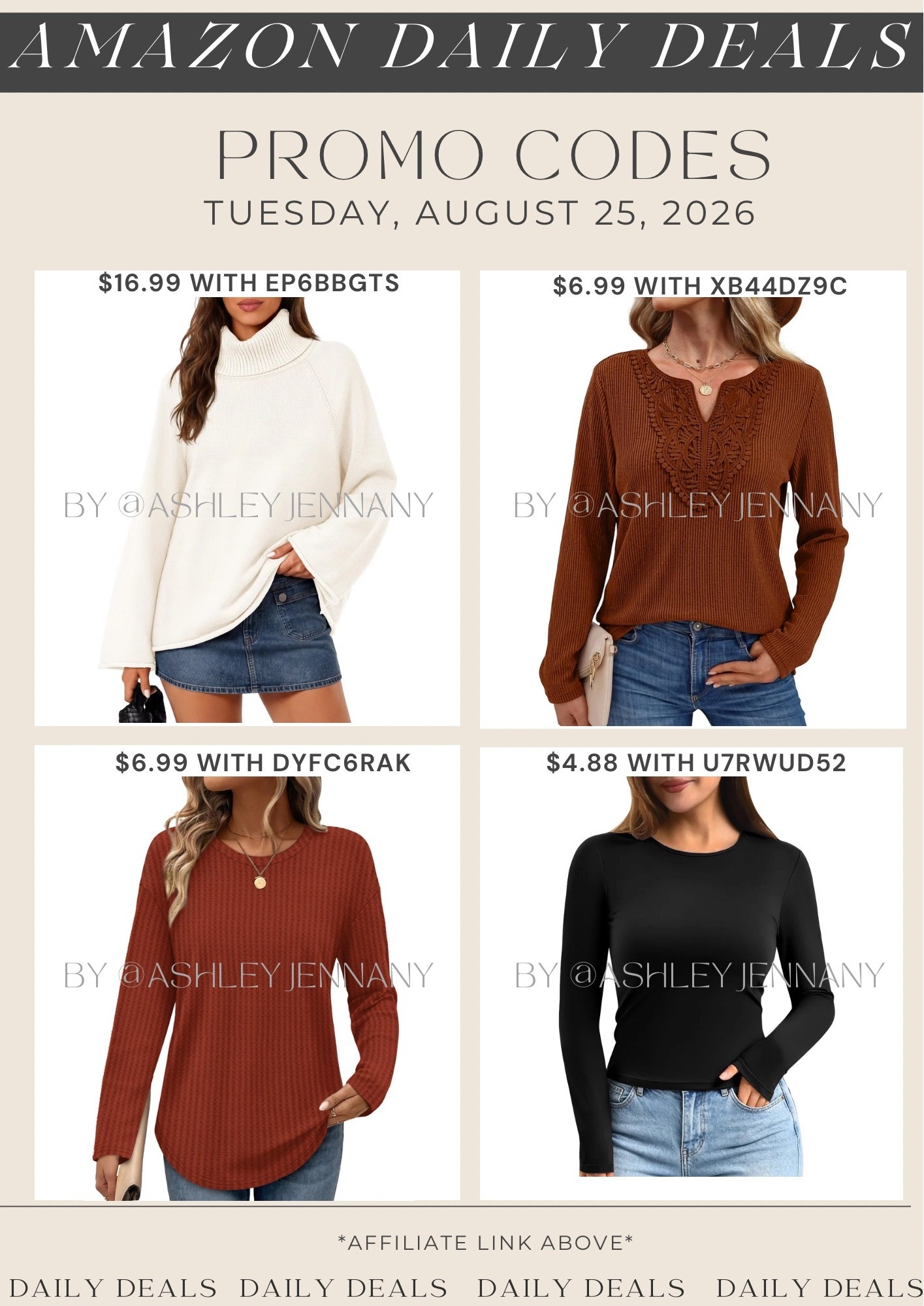 Amazon deals

#LTKMidsize #LTKSaleAlert #LTKSeasonal