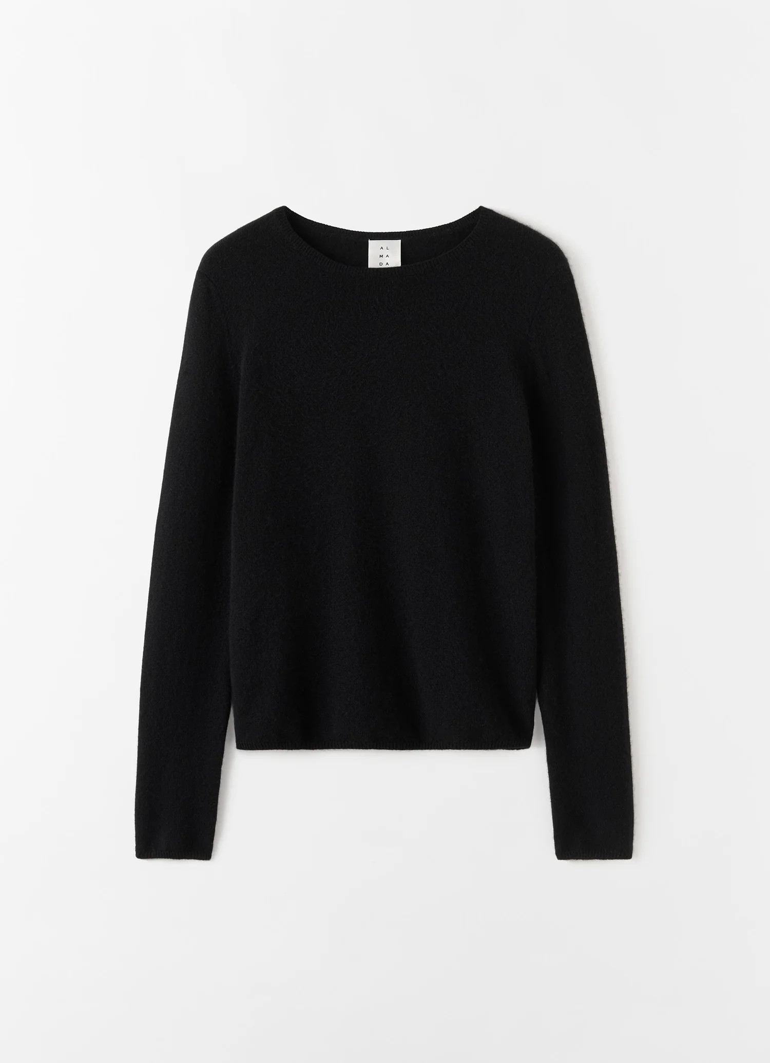 Awa Crewneck Sweater, black | Almada Label