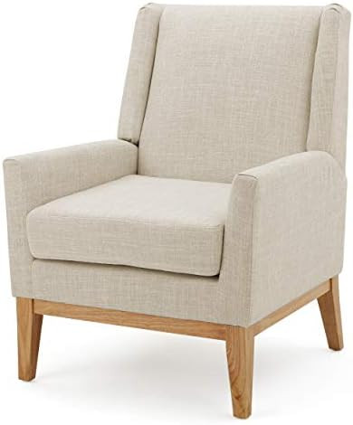Christopher Knight Home Aurla Fabric Accent Chair, Beige | Amazon (US)