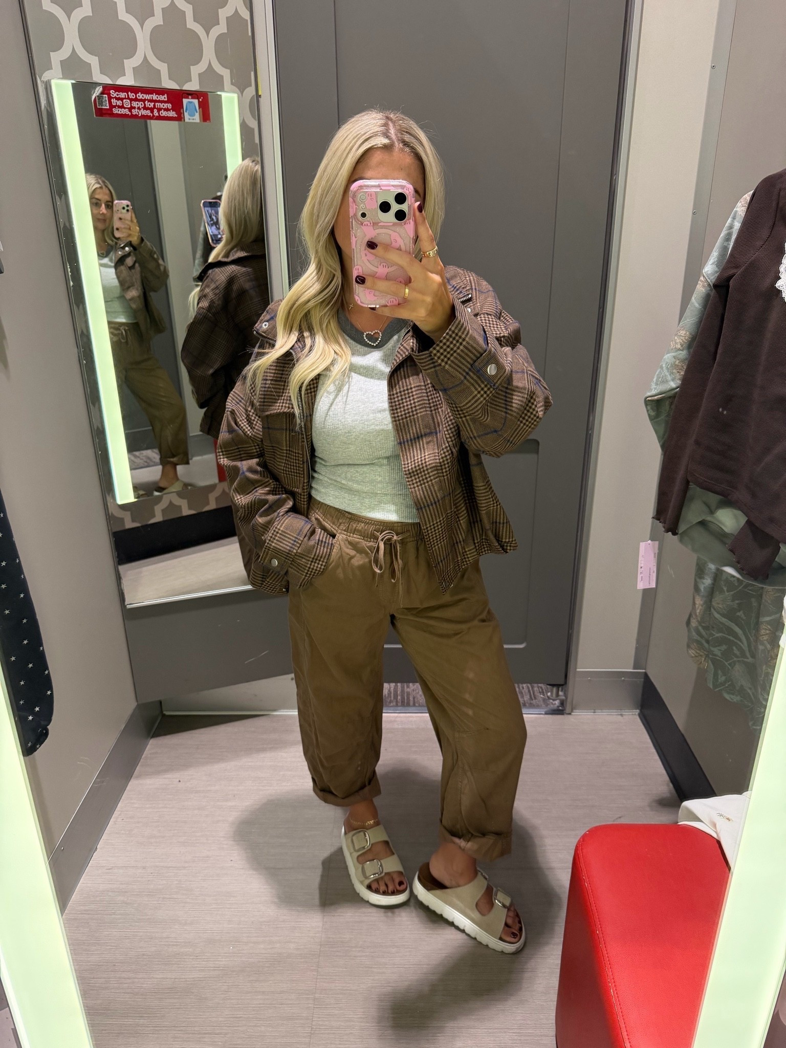 New @Target outfit
M jacket 
Small tee
Xs pants
Sandals tts
Fall outfit