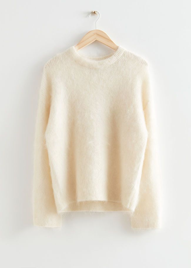 Fuzzy Knit Sweater | & Other Stories US