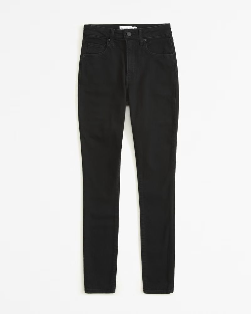 Women's High Rise Super Skinny Ankle Jean | Women's New Arrivals | Abercrombie.com | Abercrombie & Fitch (UK)